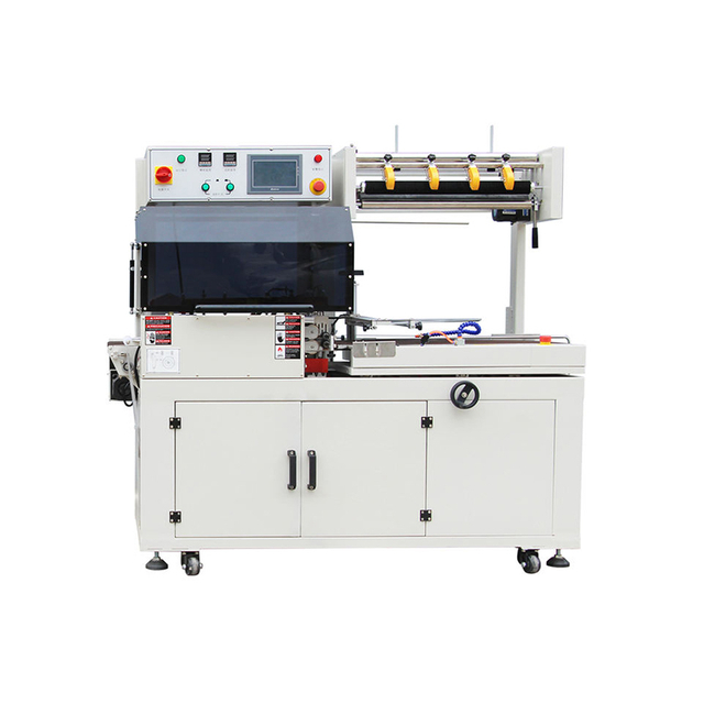 Full automatic side seal shrink wrapping machine for POF PE film packaging
