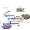 Semi auto shrink oven packaging machine with infrared sensor and L bar cutter