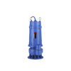 Portable submersible pump with handle for easy lifting and relocation