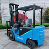 Energy-saving electric forklift with ergonomic controls for factory and warehouse material movement