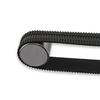 Black rubber positioning belt