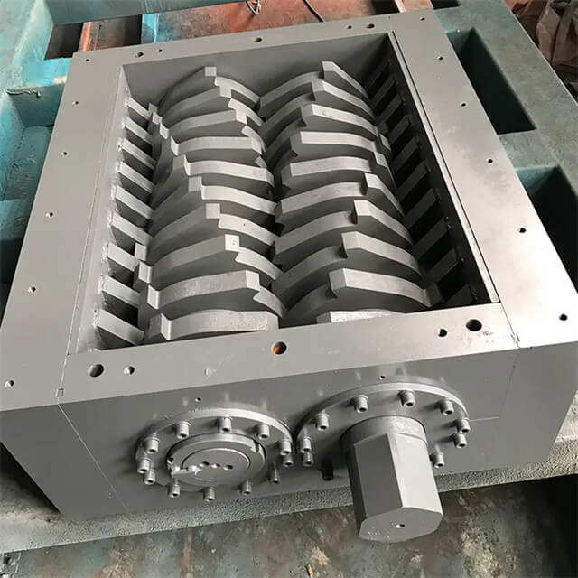 Double Shaft Plastic Grinder Miller Shredder