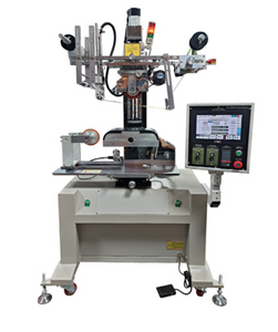DH200ERC-2 Two Axis Servo Rubber Wheel Hot Stamping Machine