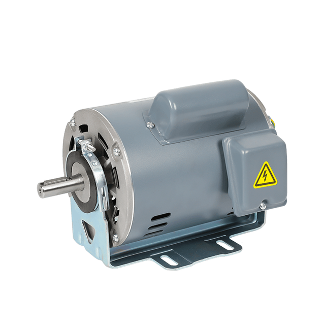 Front view of ZF industrial anti vibration motor with reinforced housing and damping system for crushers and conveyors