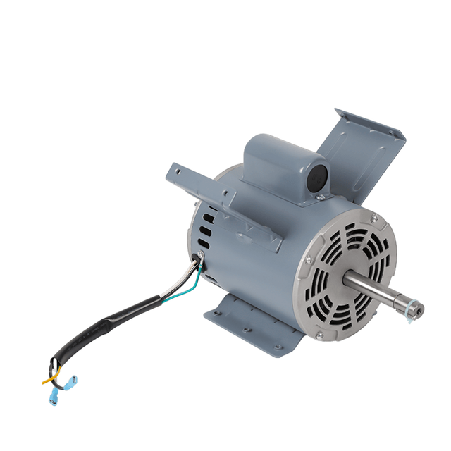 Front view of ZF single-phase horizontal blower designed for compact cooling and ventilation systems