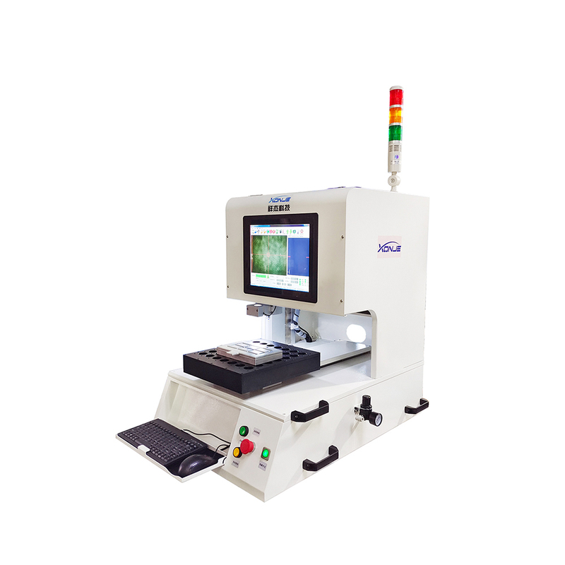 Front view of XONJE XJ-L300Z desktop vision PCB router cutting machine with CCD-assisted path programming