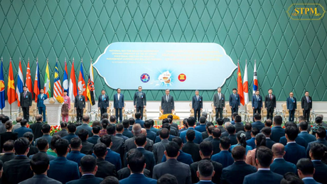 The 13th ASEAN Ministerial Meeting on Disaster Management and the 14th ASEAN Conference of the Parties to the Convention on Disaster Management were held in Phnom Penh.png