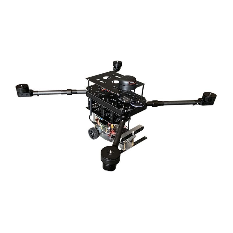 Mapping drone H4 870mm front view ready for aerial survey and patrol