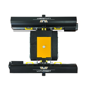 Dual brush solar cleaning robot with hidden waterway design and high cleaning efficiency