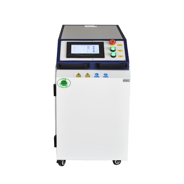 Portable fiber laser welding machine for metal fabrication with high welding speed and stable water-cooled performance.