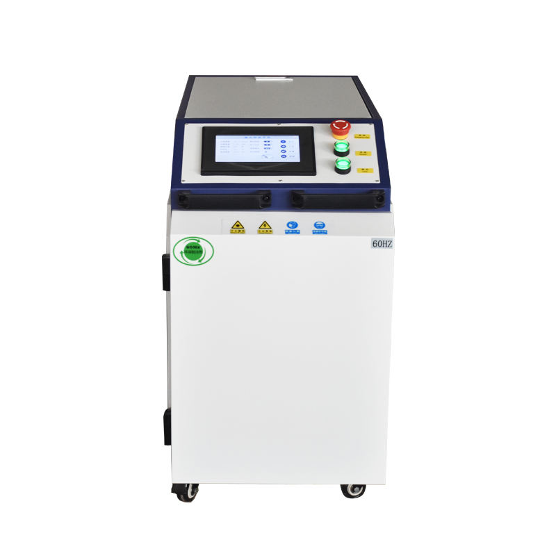 Handheld 1500W–3000W fiber welder designed for steel and aluminum welding with precise laser control.