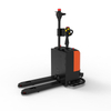 Laser guided stacker robot with LiFePO4 battery and automatic charging for industrial material handling