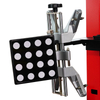 Durable target plates used for 3D wheel alignment with easy maintenance design