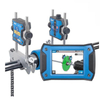High-accuracy laser measurement unit for machinery shaft alignment and precision positioning