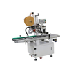 High-efficiency flat label applicator featuring photoelectric detection and adjustable conveyor system.