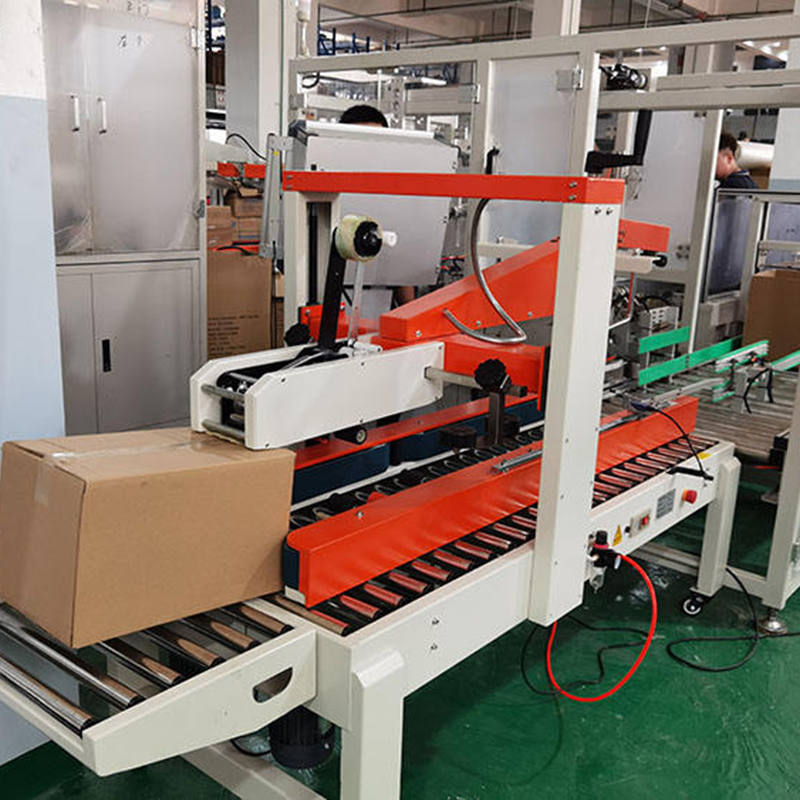 full auto carton opening packing sealing machine for beverage and bottle packaging