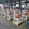 case erector with tape sealing system for warehouse packaging