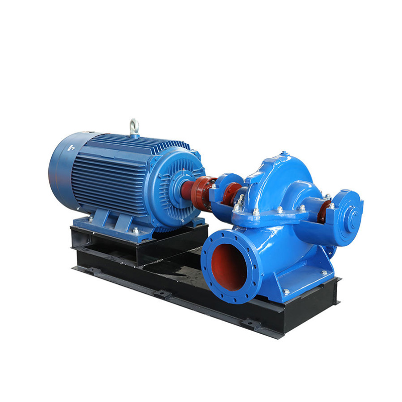Large outlet split case pump for water distribution and pumping station projects