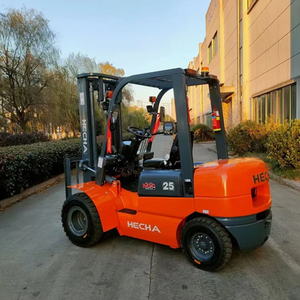 Electric forklift with wide-view mast design for warehouse loading, indoor lifting and material transport