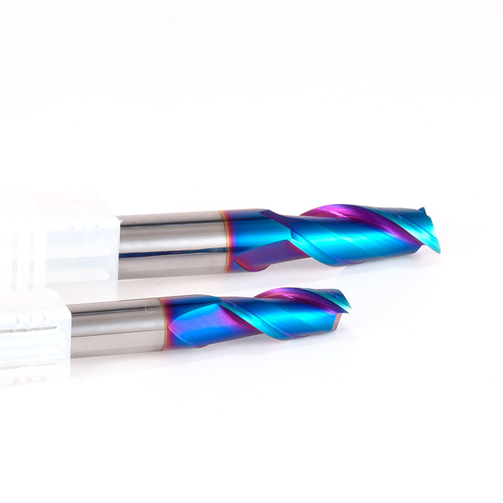 Customizable 65 Degree 2-Flute Tungsten Carbide Milling Cutter for CNC Machining