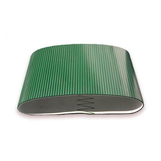 Washboard pattern conveyor belt