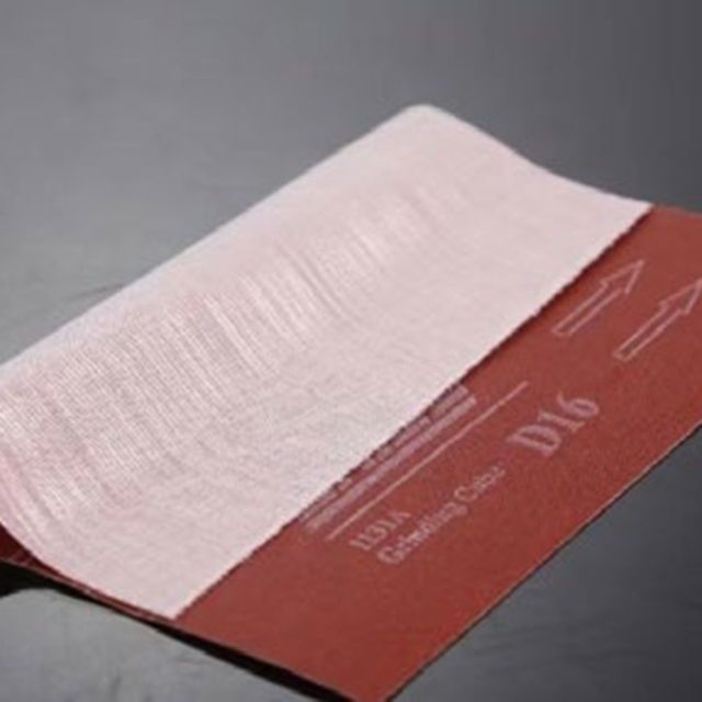 Pyramid sanding belt for polishing metal scratches, dents, and defects